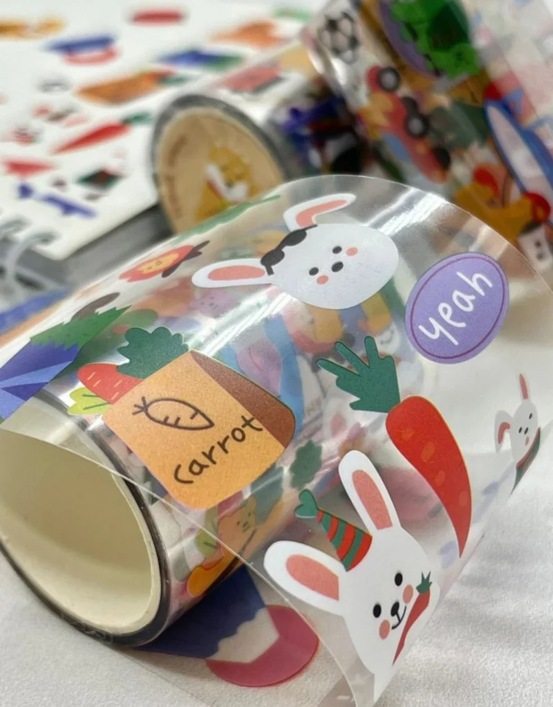 Kağıt Gemi Dükkan Paper Ship Shop Cute Traveler Dog Washi Tape / Washi Tape / Sticker / Bullet Journal / Notebook Decoration