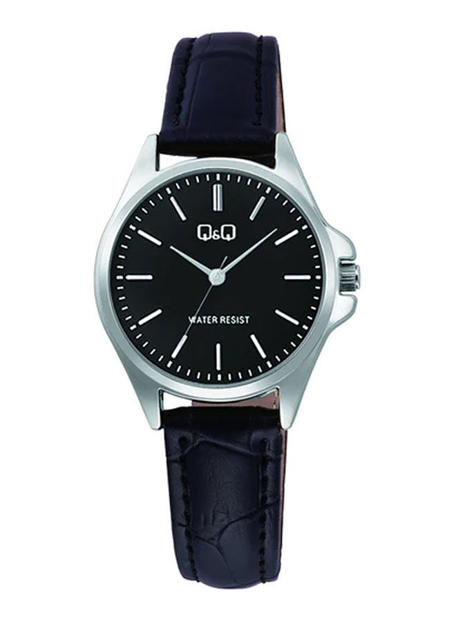 Q&Q Leather Analog Watch C37A-015PY