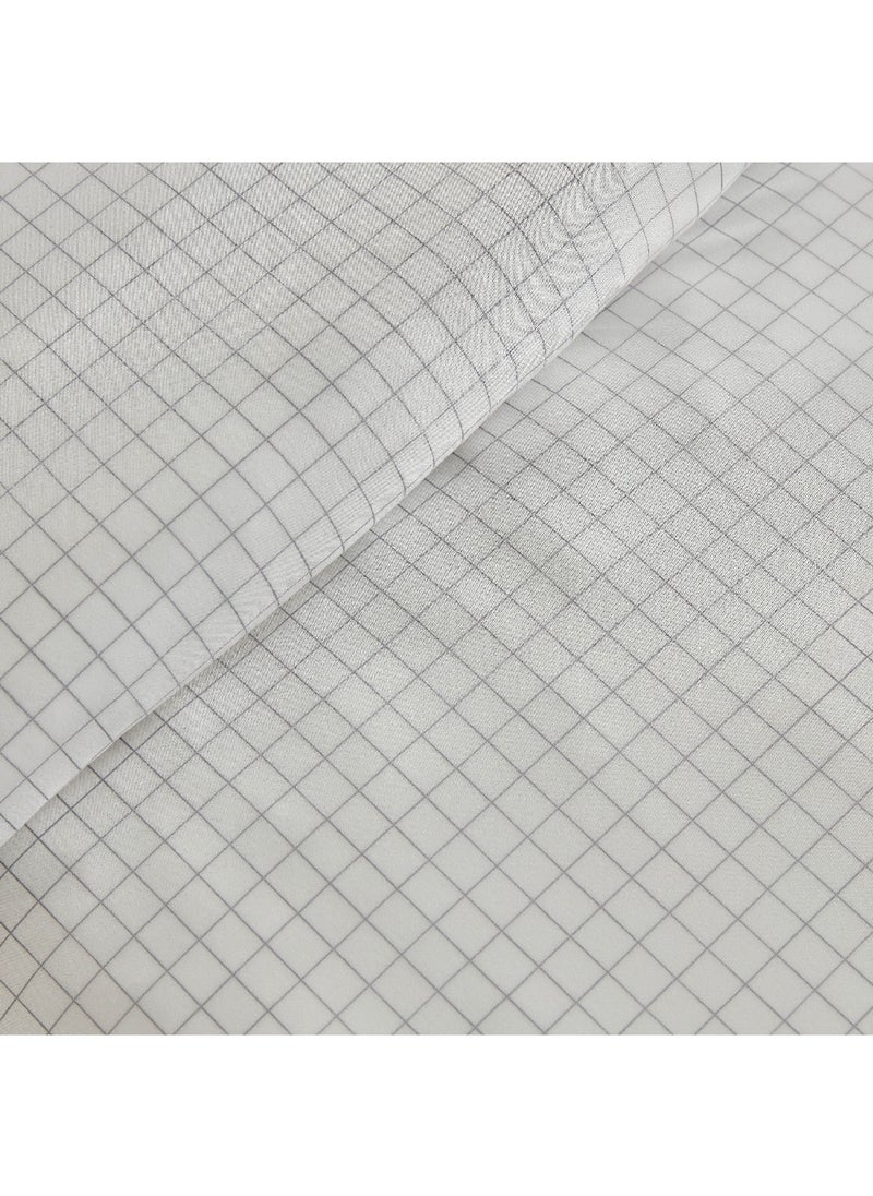 Home Box Ferum Stripe 2-Piece Microfiber Single Duvet Quilt Cover Set 200 x 135 cm  - Image 5