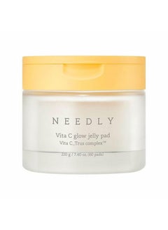 NEEDLY | Vita C Glow Jelly Pad | Brightening Toner Pad for Exfoliation, Blemish Care, and Tone Improvement - pzsku/Z2C172E5AD0E13EFCB721Z/45/_/1737031303/41419520-bb46-4586-8efb-0607fa6c6639