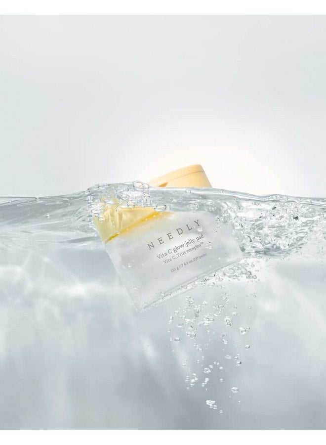 نيدلي NEEDLY | Vita C Glow Jelly Pad | تونر مفتح للبشرة لتقشيرها والعناية بالبقع وتحسين لونها - Image 2
