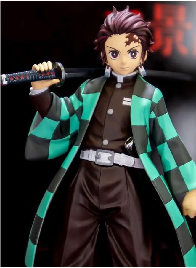 Kimetsu No Yaiba Toy Action Figure for Kids, Legendary Character Action Figures, Tanjiro Kamado, Action Figure Toy, Birthday Gifts for Boys and Girls Aged 6+ Years, 15CM - Image 4