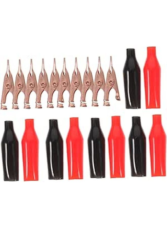 10Pcs Stainless Steel Alligator Clips For Electrical Testing DIY Craft Jewelry Making - Image 1