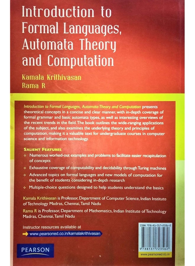 Introduction to Formal Languages, Automata Theory and Computation - Image 2