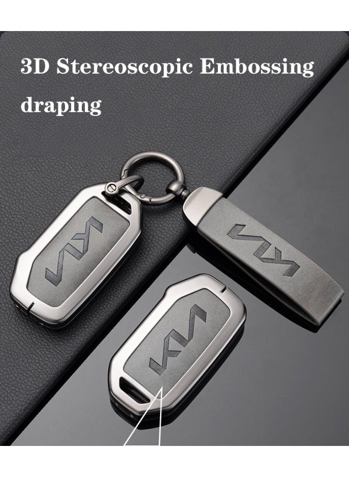 كيا غطاء حماية مفتاح السيارة الراقية مناسب لكيا K3 و K2 و Sportage و k5 و Huan Chi و k4 و Lion running و Kxcross و Freddy و kx5 و Exquisite Car Key Shell Case - Image 5