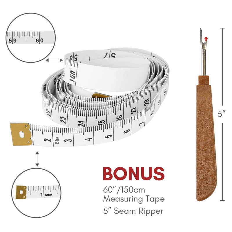 OMNIA مقص هافنور® للخياطة المكتبية، أفضل لقص القماش والجلد والورق، ثقيل الوزن من الفولاذ الكربوني العالي (لليد اليمنى) (9 بوصة) - Image 2