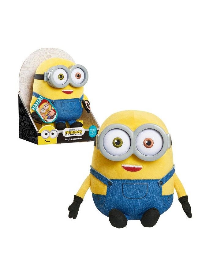 null - Illumination’S Minions: The Rise Of Gru Laugh & Giggle Bob Plush, By Just Play - Image 1