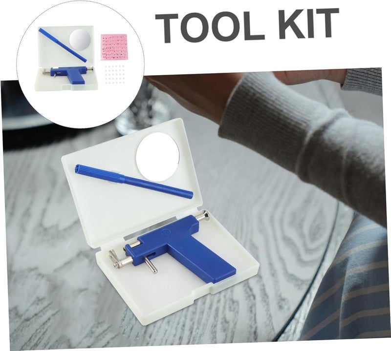 Outanaya Safe Easy Ear Piercing Suit Kit for Professional or Home Use Marker Pen Studs and Nuts - Image 3