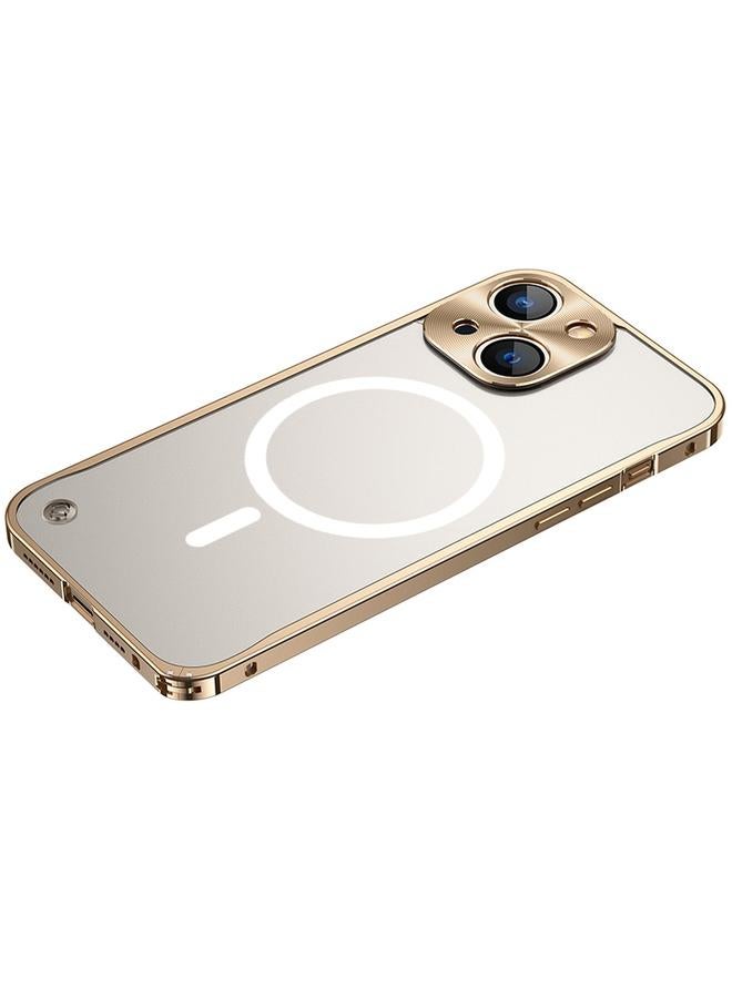 اس-توب جراب لهاتف iPhone 13 mini بإطار معدني من مادة البولي كربونات غير اللامعة ومضاد للصدمات من Magsafe - Image 1