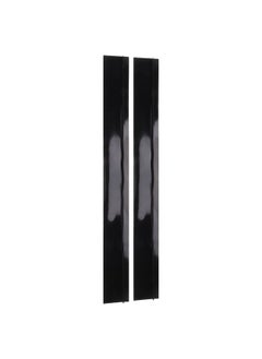 Thoraya 2pcs Kitchen Wide Gap Filler Strip Anti Oil Sealing Strip T Shaped Silicone Stove Gap Covers for Kitchen Stovetop Cooktop Black 53.3cm / 21in  - Image 3