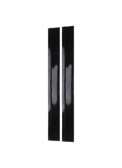 Thoraya 2pcs Kitchen Wide Gap Filler Strip Anti Oil Sealing Strip T Shaped Silicone Stove Gap Covers for Kitchen Stovetop Cooktop Black 53.3cm / 21in  - Image 2
