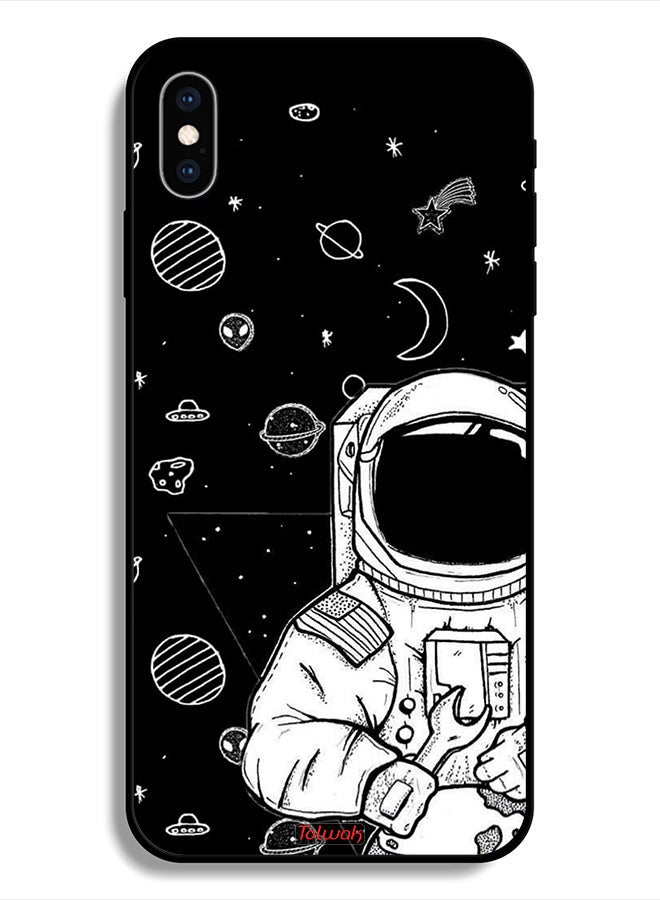 Tolwak Protective Case For Apple iPhone X Astronaut Art - Image 1