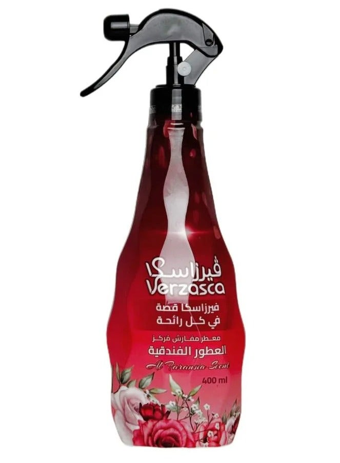 فيرزاسكا | بخاخ مركز برائحة الكتان معطر برائحة الفنادق - 400 مل