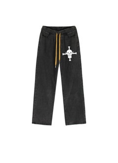 KUYING New One Piece Wide Leg Casual Jeans  - Image 1