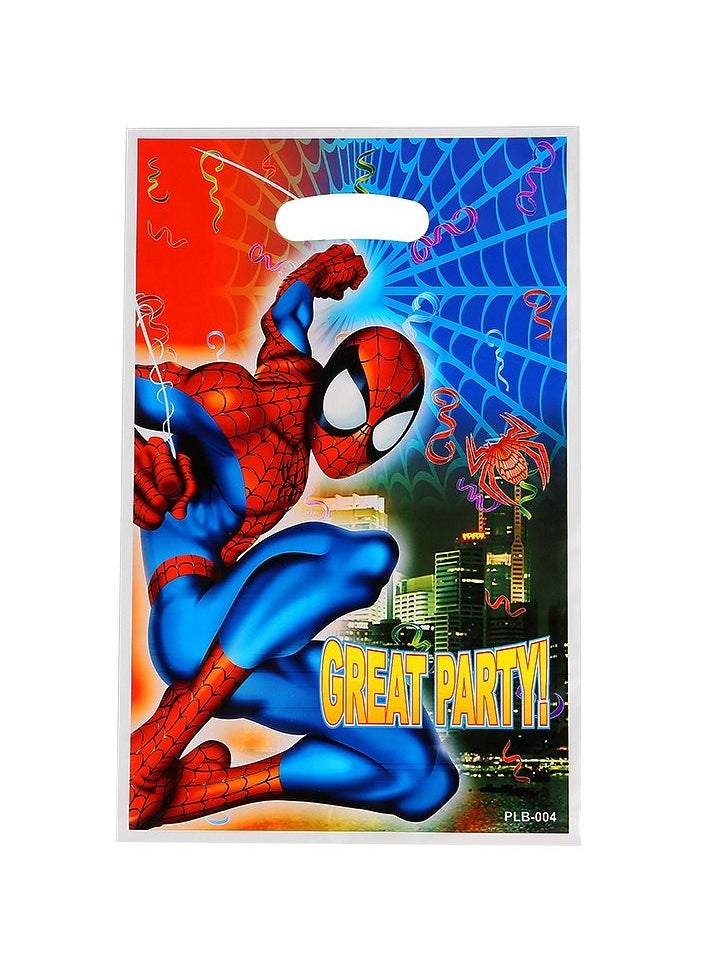 LA FIESTA - Spiderman Tableware for Birthday Decorations - 85 Pcs - Image 1