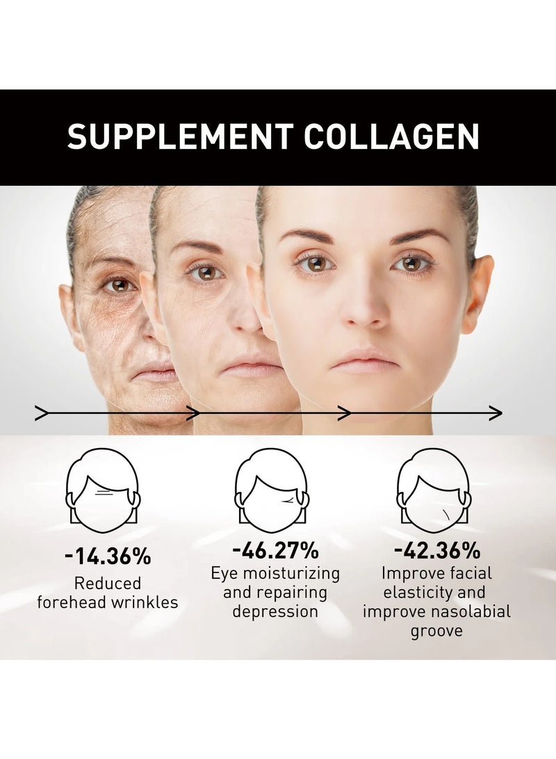 EELHOE Vitamin C Serum Vitamin C Essence With Hyaluronic Acid Serum, Anti Aging Anti Wrinkle Moisturizing Face Oil For Glowing, Firming And Tightening Skin - Image 3