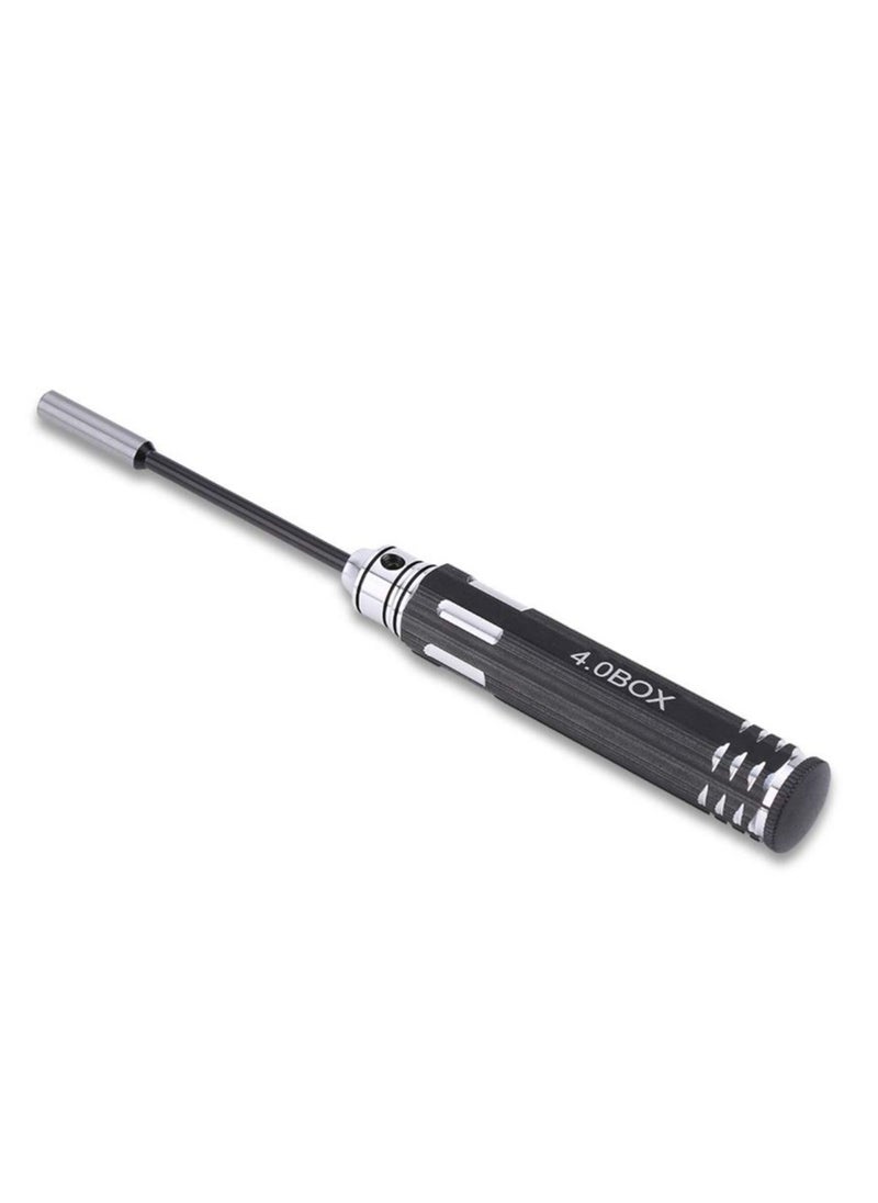 Hex Nut Driver Set Hexagonal Head Nut Wrench 4.0/5.5/7.0/8.0mm 4Pcs RC Repair Tools Kit Socket Screwdrivers for RC Cars Model Airplanes Sportinggoods Deformation Model