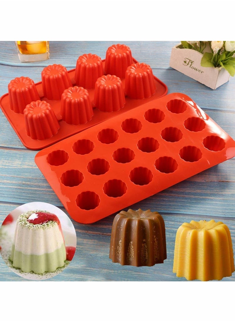 KASTWAVE - Cake Molds French Cake Pan, Food Grade Non-Stick Baking Molds - Image 1