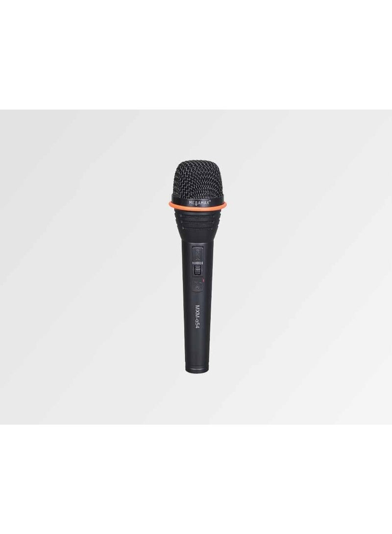 Mega Max MXM-a54 Uni-Directional Stage & Karaoke Microphone – High Sensitivity Zinc Alloy Build