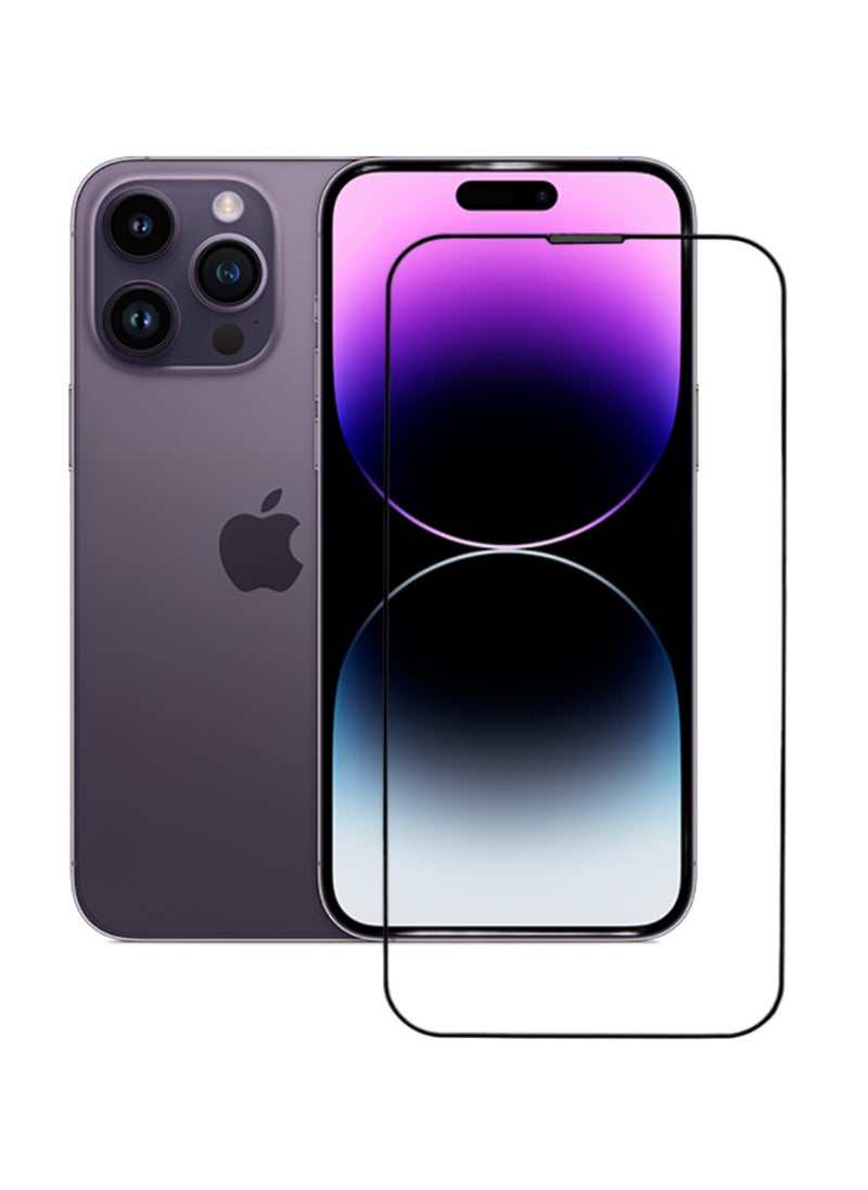 ACLIX Antistatic ESD Dustproof Premium Quality High Definition Tempered Glass Screen Protector Designed For  iPhone 14 Pro - Image 1