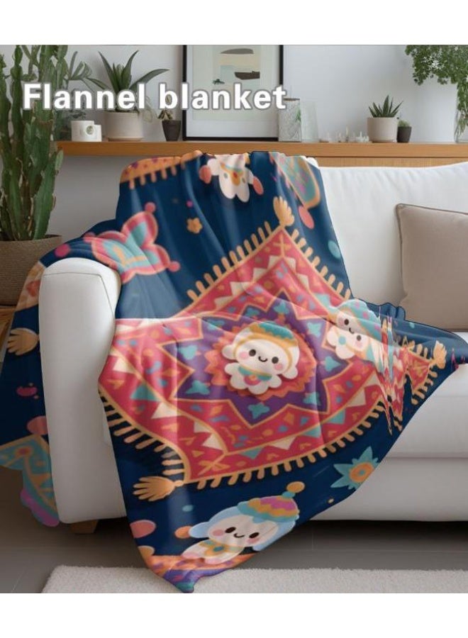 general Baby and children's cartoon flannel thin blanket (warm and comfortable, suitable for sleep, game use) 70cm*100cm - Image 5