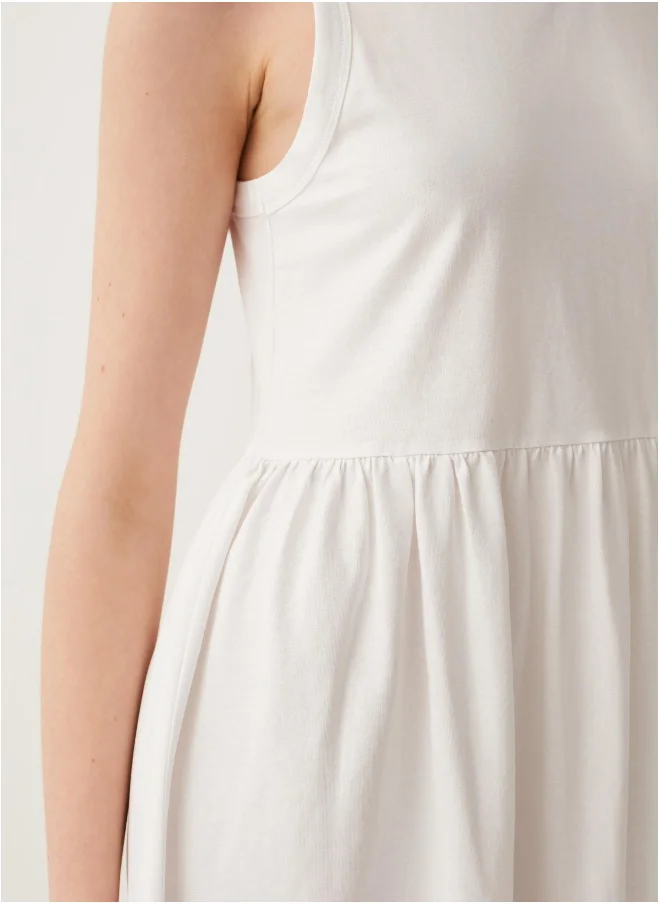 Ovs Ovs Short Sleeveless Dress In Cotton