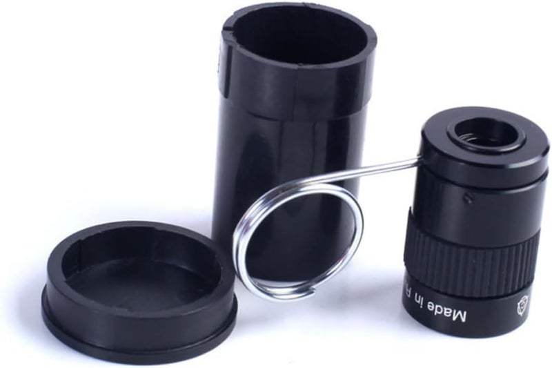 Magnification Telescope Ultra Miniature Handheld Finger Telescope for Concerts Sports Wildlife Observation Compact Black Design - Image 5