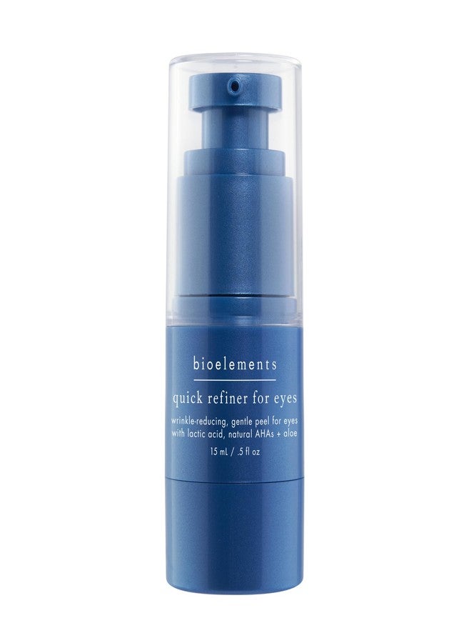 Bioelements. Quick Refiner for Eyes - 0.5 fl oz - Wrinkle-Reducing, Gentle AHA & Lactic Acid Peel for Eyes - All Skin Types - Vegan, Gluten Free - Never Tested on Animals - Image 1