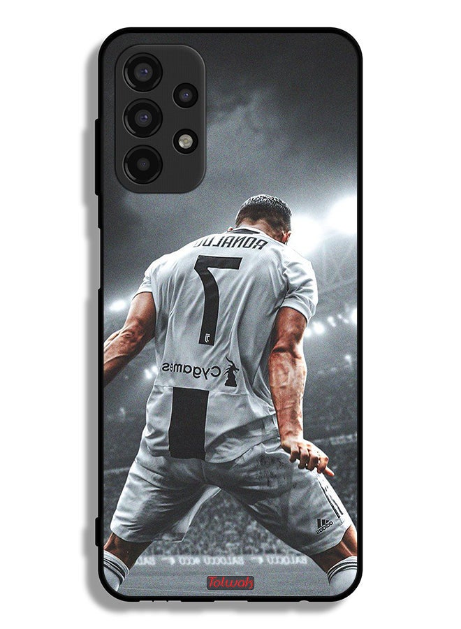 Tolwak Samsung Galaxy A13 4G Protective Case Cover Cristiano Ronaldo Celebration - Image 1