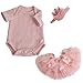 EKOKIZ Reborn Baby Dolls Clothes Girl Pink Baby Clothes for Dolls 1720 Inches Doll Outfits and Accessories for Realistic Newborn Girl - Image 2