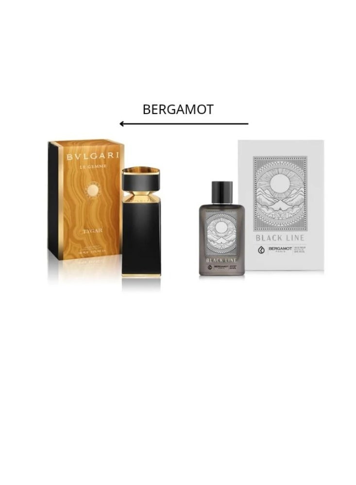 Bergamot BLACK LINE BERGAMOT EAU DE PARFUM 80 ML - Image 3