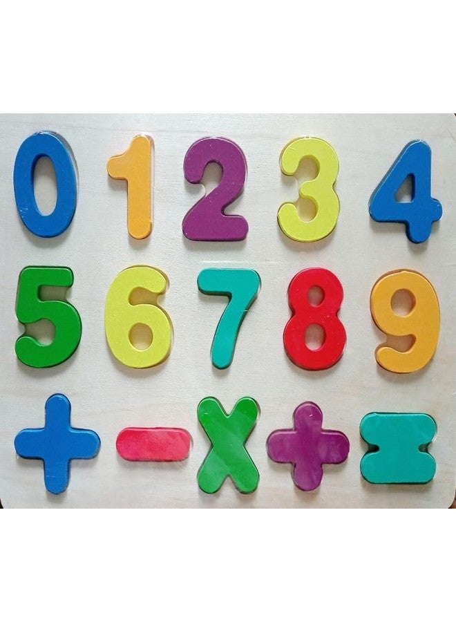 سمونيو لوحة ألغاز خشبية من سمونيو، من 0 إلى 9، مزودة بمقابض وأرقام وألوان، مناسبة لمرحلة ما قبل المدرسة للأولاد والبنات، وتعلم مونتيسوري، ومهارات حركية دقيقة، ولوحة ألغاز متعددة الألوان، مناسبة للأطفال من سن 3 سنوات فما فوق. - Image 2