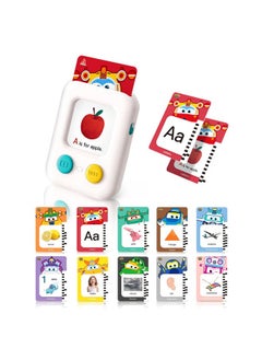 SUPER WINGS Toddler Flash Cards, 106 Words Flash Cards For Toddlers 3-5, 10 Themes Kids Educational Toys, Preschool Learning Flash Cards For Toddlers 3-5 Years, Early Learning Toys For Boys Girls  - Image 1