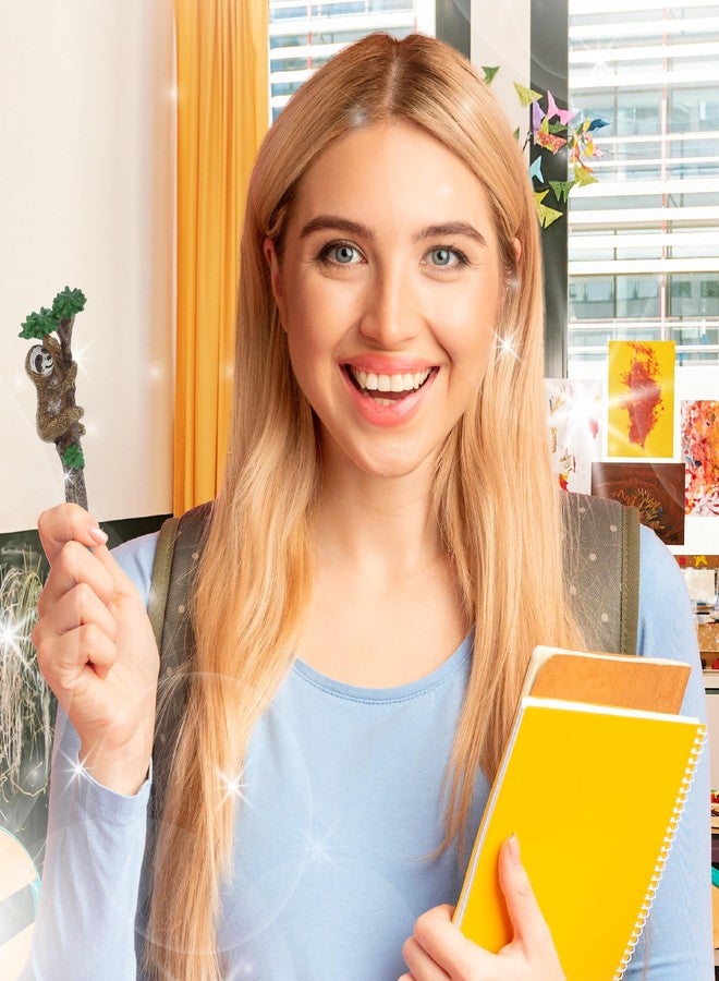 Planet Pens قلم بلانيت بنز للكتابة بتصميم حيوان الكسلان البري، إكسسوارات مكتبية فريدة للكتابة، هدية مثالية للمدرسة والمكتب - Image 2