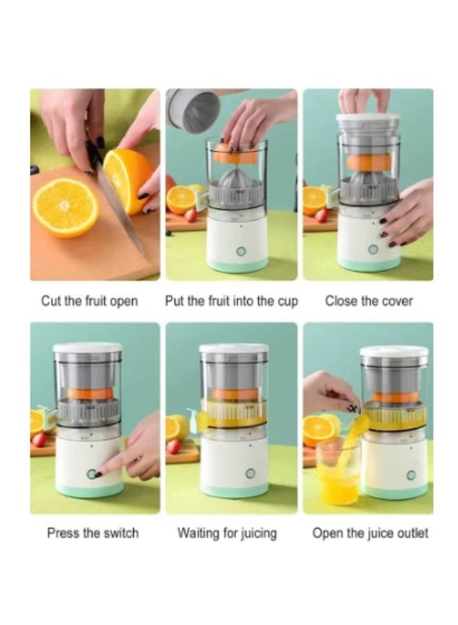 Winmax Portable Electric Wireless USB Rechargeable Juicer for Fruits & Citrus - Image 2