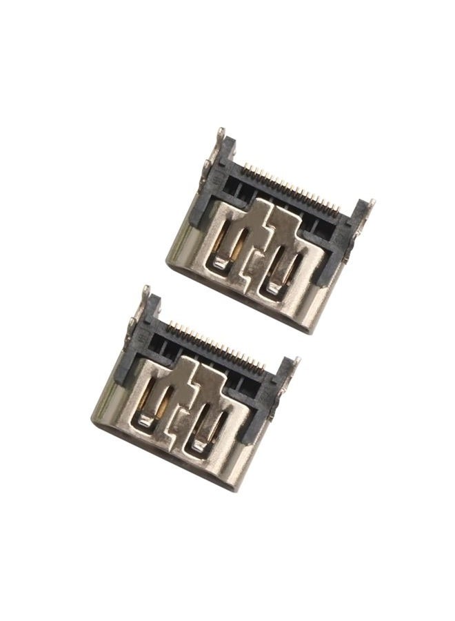 iParto 2 Pack Replacement HDMI Port for Sony Playstation 5 PS5 Display Socket Interface Jack Connector Repair Kit - Image 3