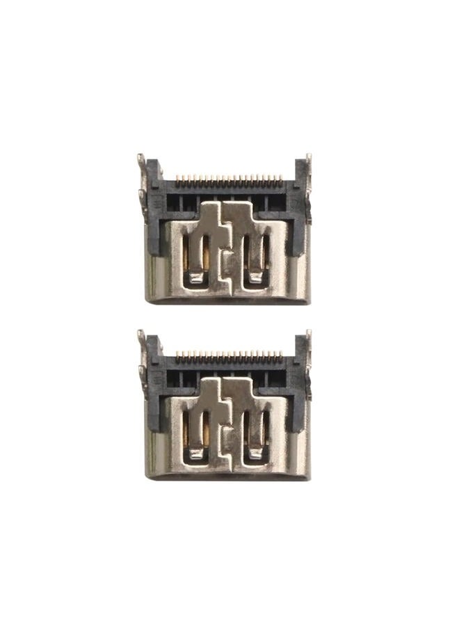 iParto 2 Pack Replacement HDMI Port for Sony Playstation 5 PS5 Display Socket Interface Jack Connector Repair Kit - Image 5