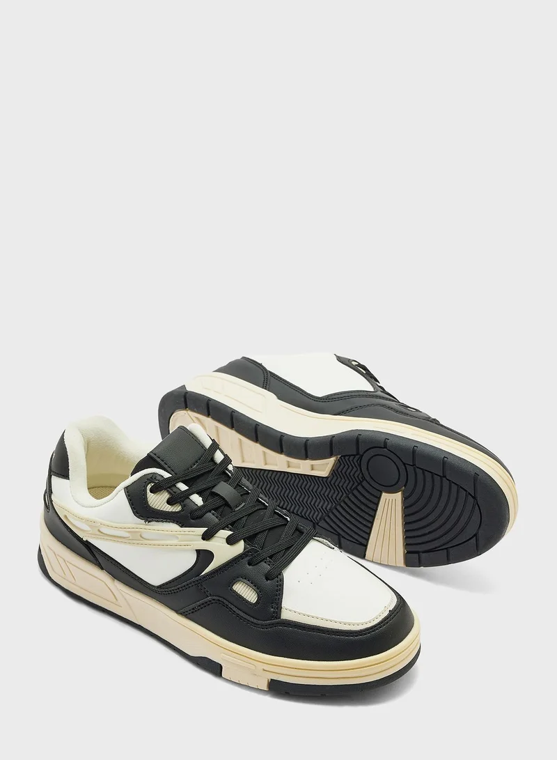 سفنتي فايف Spanning For Seventy Five Casual Court Sneakers