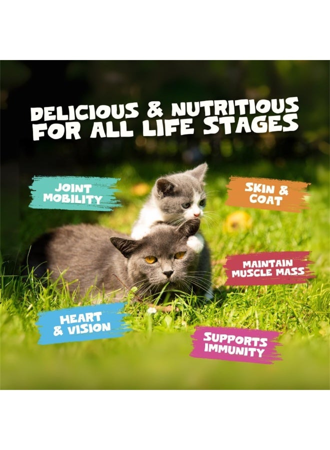 Pets Purest Salmon Freeze Dried Cat Treats - Rich in Omega 3 for Cats & Kittens. Grain Free, Natural Healthy Cat Treats Made from 100% Freeze Dried Salmon 50g - Image 4