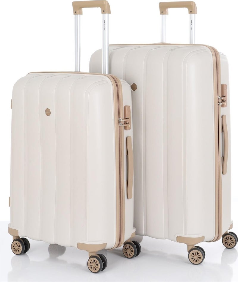 Polypropylene 2-Piece Suitcase Set Large & Medium V305