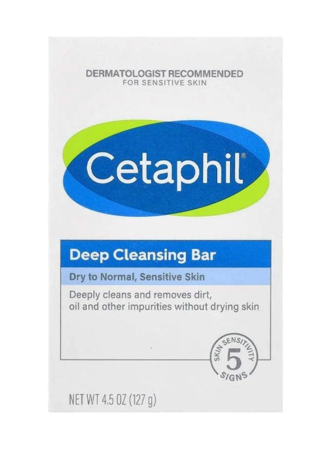 Cetaphil Deep Cleansing Bar (4.5 Oz) 127grams - Image 1