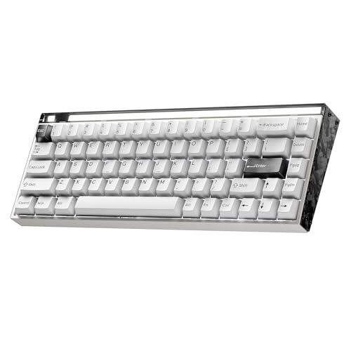 MelGeek MADE68 Ultra Wired Gaming Keyboard Magnetic Keyboard with Hall Effect 65 Compact Rapid Trigger HotSwappable RGB Snap Tap Adjustable Actuation Online HIVE Custom Aluminum CaseBlack - Image 1