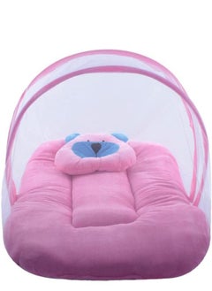 ELSTONE HOME ELSTONE HOME Bedding Set with Foldable Mattress Mosquito Net and Pillow Net Bed AC Blanket Wrapper Baby Hooded Blanket Baby Bath Towel Pack of 1 