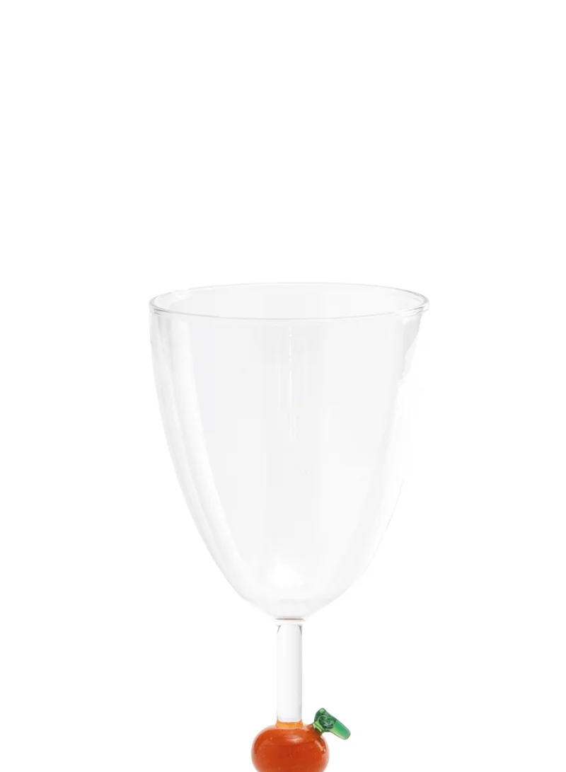 Zafferano Teca Frutta Goblet Orange Ø.85x200mm. CL.25