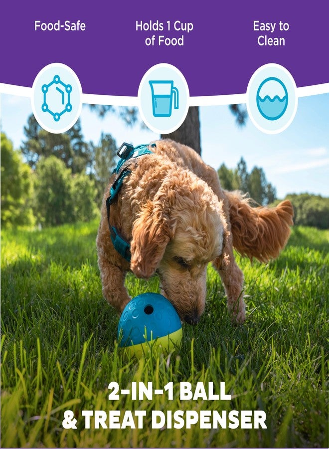 اوتورد هاوند لعبة Outward Hound من تصميم نينا أوتوسون، كرة ألغاز تفاعلية لتوزيع الطعام للكلاب، مستوى المبتدئين 1، صغيرة، 4.8 بوصة - Image 2