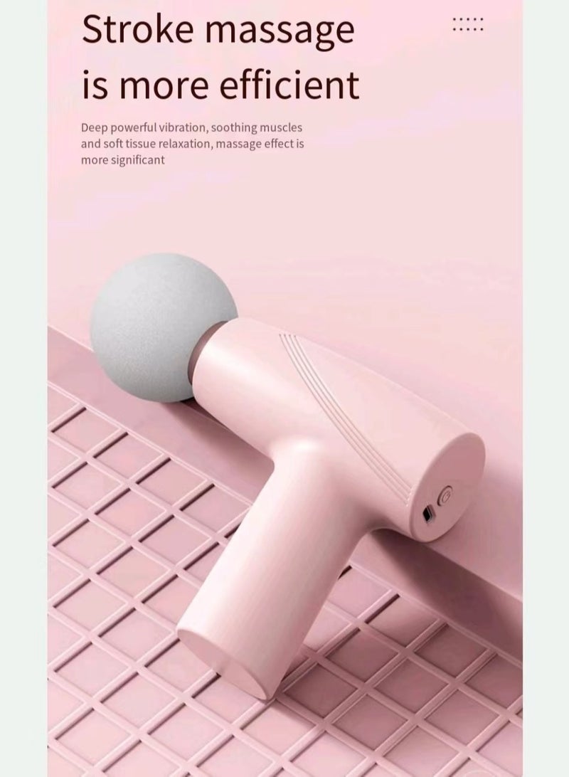 Generic Massage gun, deep tissue massager, portable muscle massage gun for relieving neck muscles, mini massage gun  - Image 5