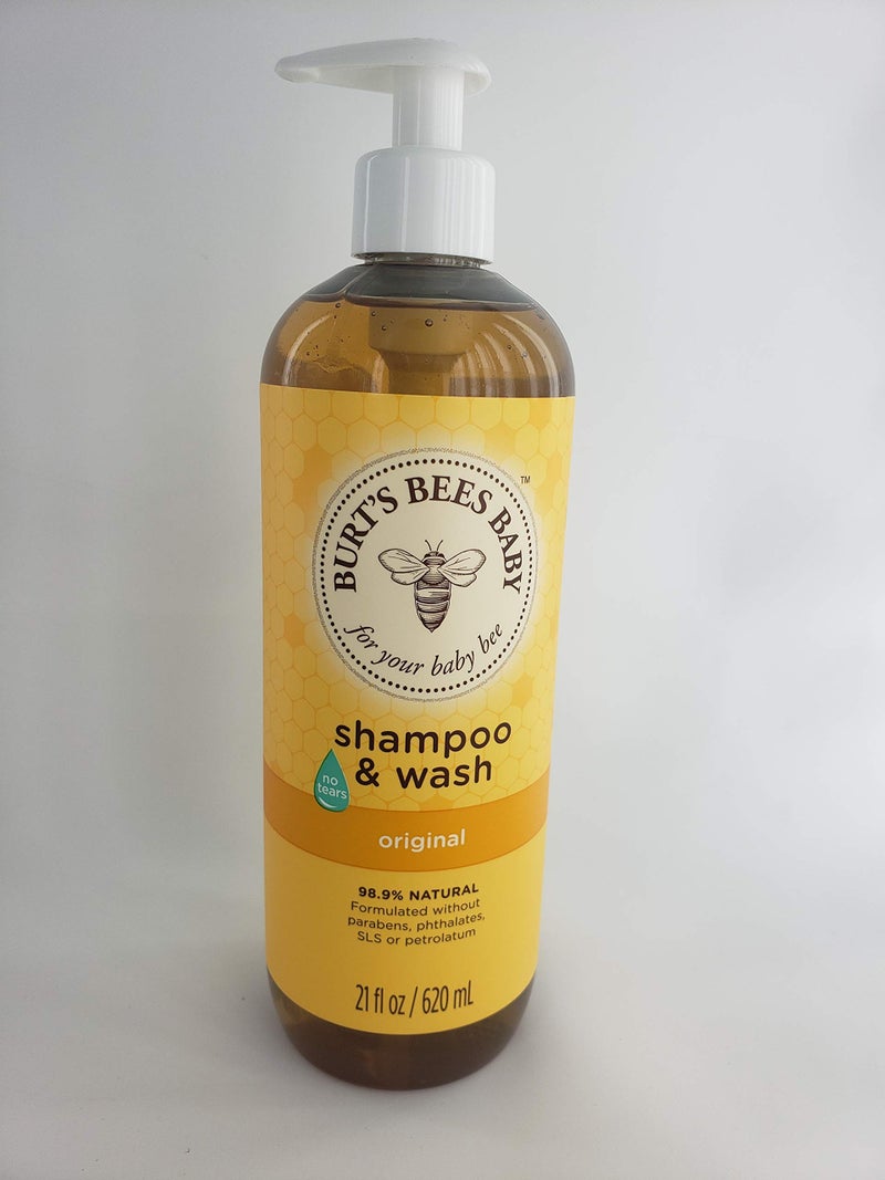 Burt's Bees Baby Bee Shampoo and Body Wash - 21 oz - 2 pack - Image 1