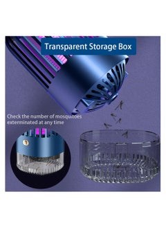 واي آند دي Mosquito Killer Lamp, Bug Zapper Mozzie Zapper, Electric Insect Light, USB Rechargeable with Double Mode LED/UV, Fly Traps for Indoor and Outdoor Pest Control  - Image 5