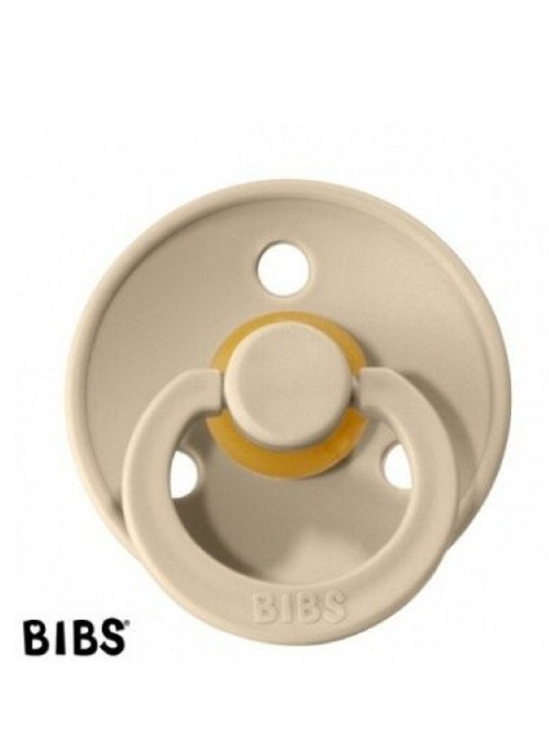 Baby - Pack Of 1 BIBS Pacifier DeLux (Latex) Size 1, Vanilla - Image 1