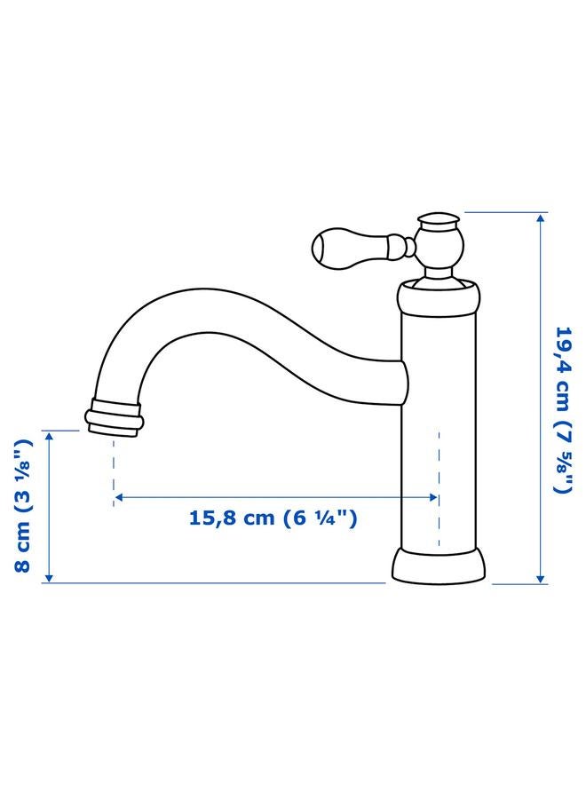 erorex Wash-basin mixer tap, chrome-plated - Image 4